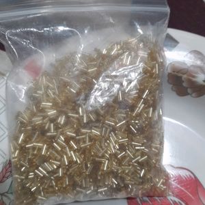 Cut Beads Golden 150gm