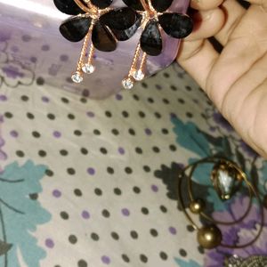 Black Earrings Brand New