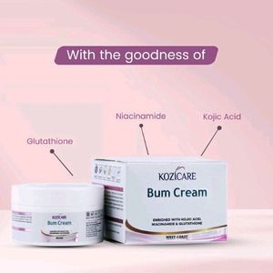 Free Bum Cream With 2 Kozicare Face Wash