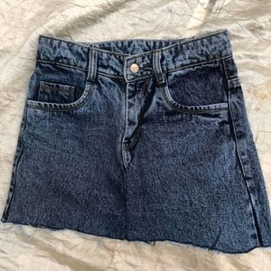 Blue Denim Shorts