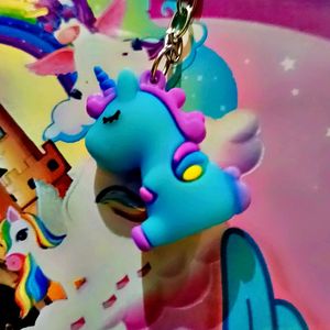 Unicorn Keychain