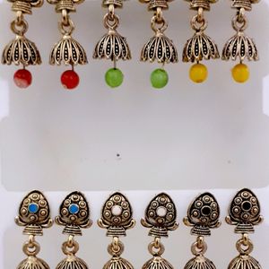 Earrings 6 Piece