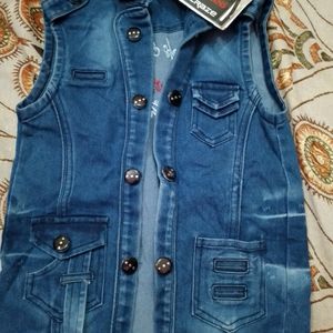 Denim Jacket For Girls 5-6 Years