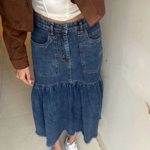 Denim Skirt