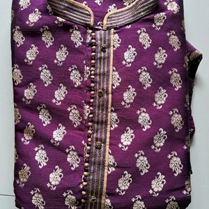 Mens Ethenic Wear Kurta With Churidar Bottom