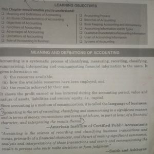 Financial Accounting Text Book