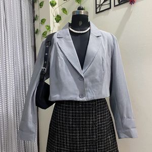 Crop Blazer