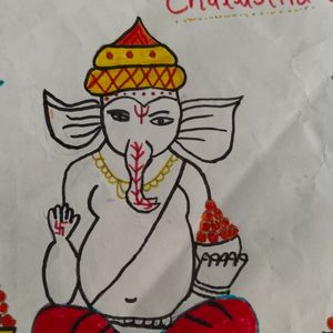 Ganesh Ji Drawing 😍😍