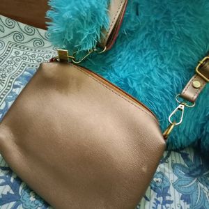 Golden Sling Bag