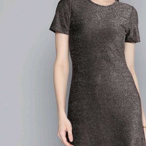 ...Classy shimmery A- Line Dress