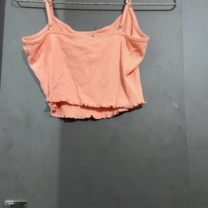 Coral Crop Top!