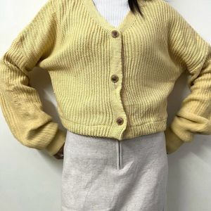 Yellow Cardigan