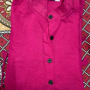 Pink Party Wear Kurti