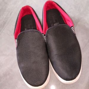 Casual Black Shoe For Men 👟