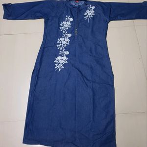 Unused Denim Kurti