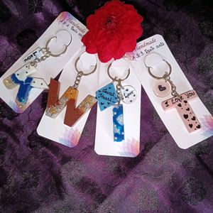 Resin Art Keychains