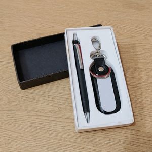 New Key Chain & Pen Gift Set For Men & Women Black