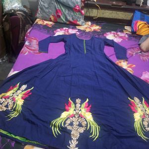 Very Beautiful Embroidery Gawn