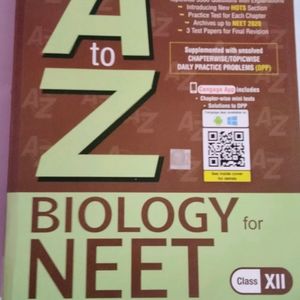 Ato Z Biology For Neet Class 12