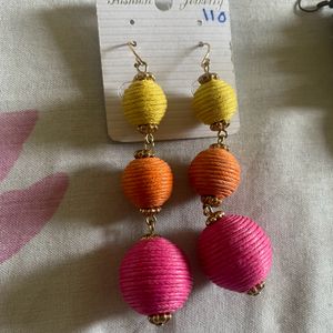 Long Traditional Earrings