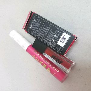 Nykaa Lipstick And Ny Bae Gloss