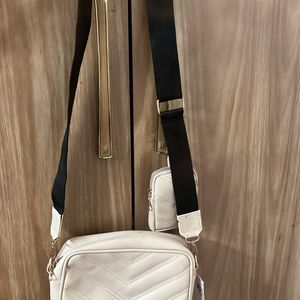 Beige Slingbag