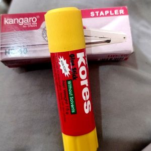 Stapler & Glue Stick Combo Set