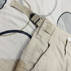 Stella Off White Adjustable Cargo