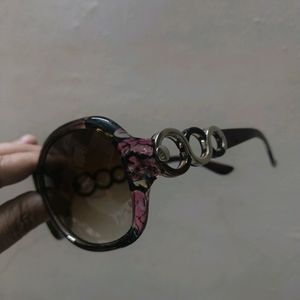 Dual Tone Women Sunglasses Floral Print