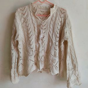 Boutique Knit Nude Sweater