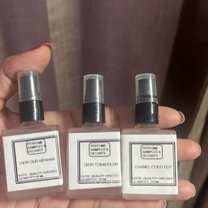 Trio Dior Perfume Samples Authentic