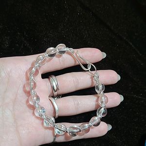 Natural Clear Quartz Bracelet New