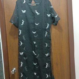 Net Black Kurti .