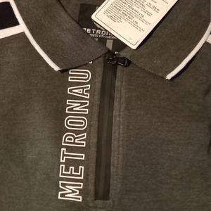 Metronaut Mens Collar T-shirt