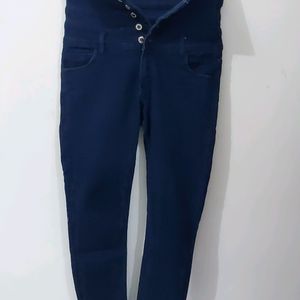 New 5 Button High Waist Jeans