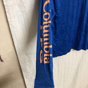 Columbia Blue Long Sleeve T Shirt