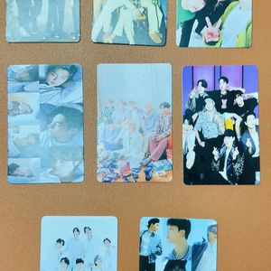 BTS Group Photo Cards 💜 (Combo Of 8)