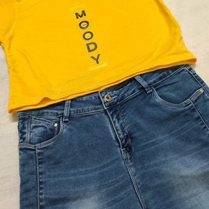 Bright Jeans Top Pair