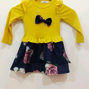 Hopscotch Dual Frock For 2 Years Old