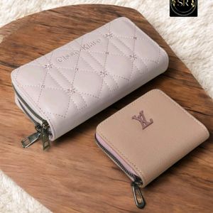 IMPORTED SET OF 2 PC WALLET+ CARD HOLDER