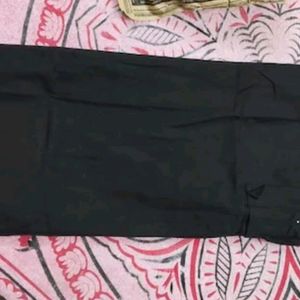 Black High Waist Cargo