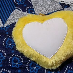 Beautiful Yellow Soft Heart Below