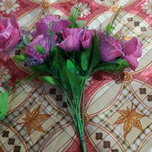Two,Pot Flowers Set Bunches
