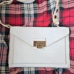 White Sling Bag