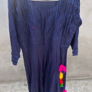 New Unused Ethnic Rayon Gown