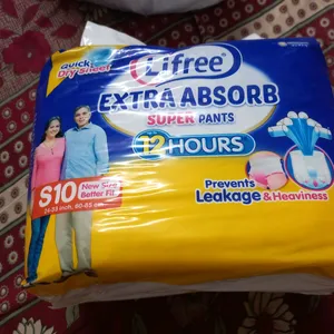 Lifree Adult Diapers For Sale Unopened Packet