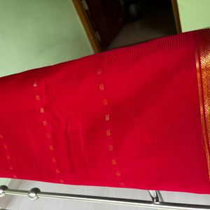 New Red Saree