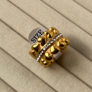 Love Band Ring Anti Tarnish