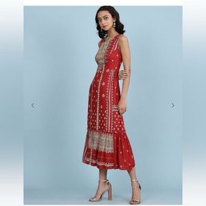 Aarke Ritu KumarPrinted A-line Maxi Dress