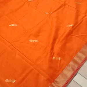 Orange Saree🧡🧡